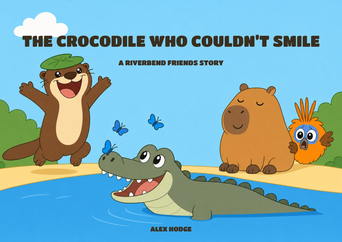 The Crocodile Who Couldn't Smile — front cover