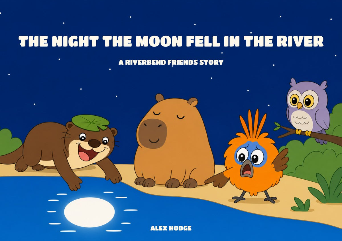 The Night the Moon Fell in the River — front cover