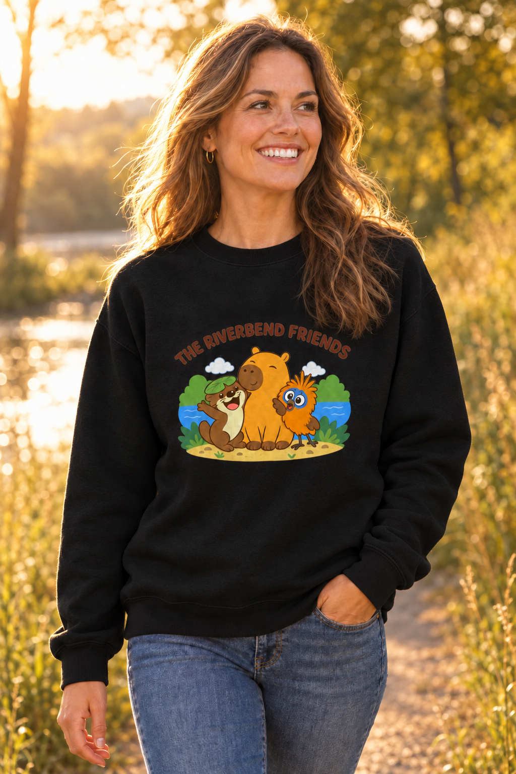 Riverbend Friends – All Together AWDis JH030 Sweatshirt