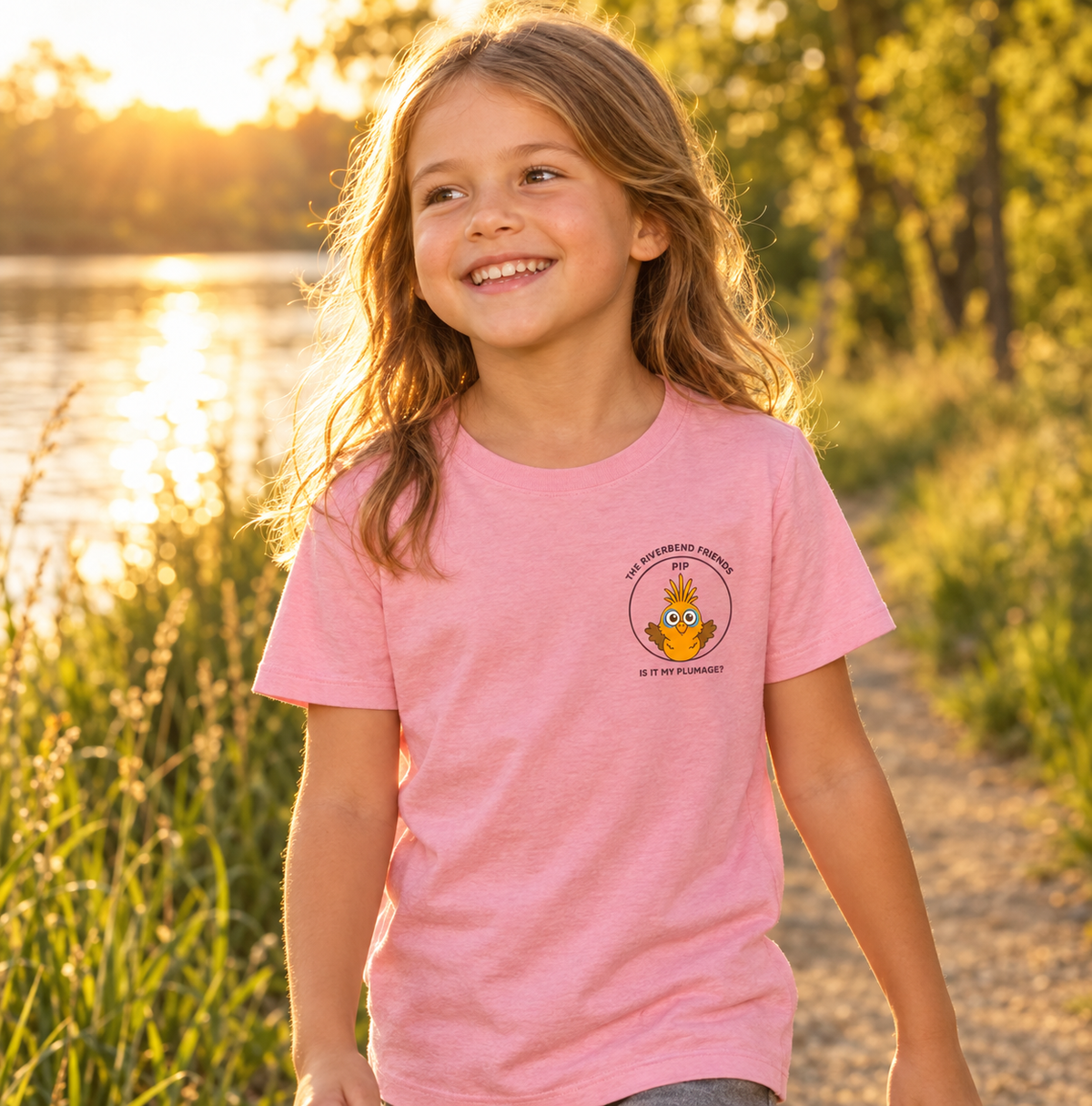 Riverbend Friends Pip Badge lifestyle photo