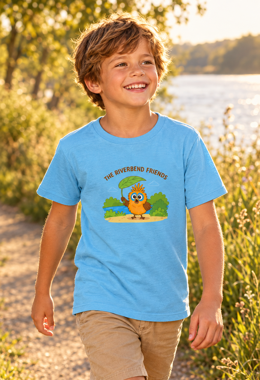 Riverbend Friends Pip Full Scene lifestyle photo