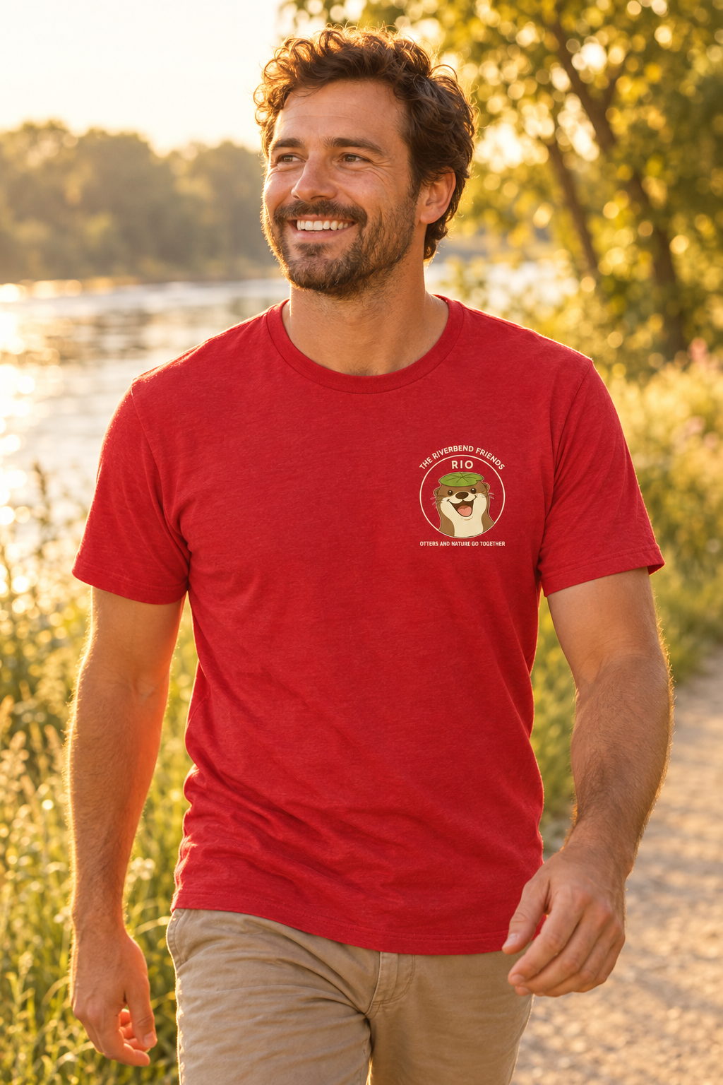 Riverbend Friends Rio Badge Adult Unisex lifestyle photo