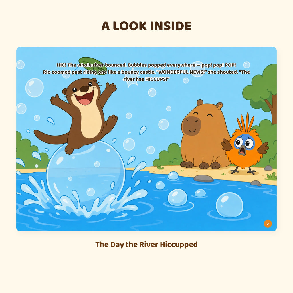 A look inside The Day the River Hiccupped