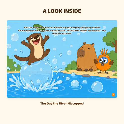 A look inside The Day the River Hiccupped