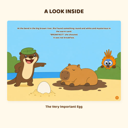 A look inside The Very Important Egg
